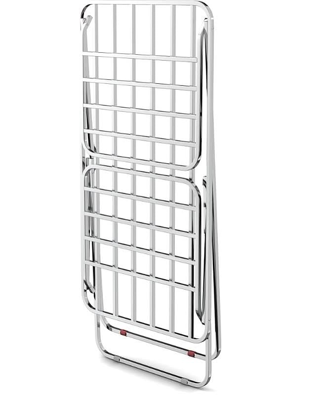 Stainless steel coth Rack (Big Size)

Dimensions 197 CM ( 117 cm + 2* 40cm expandable 2 sides)