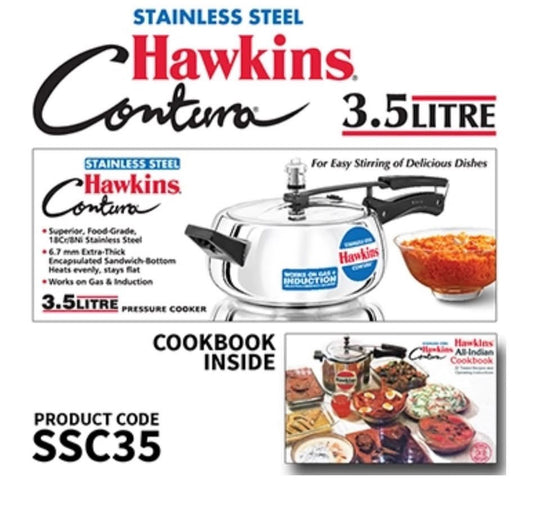 HAWKINS STAINLESS STEEL CONTURA 3.5 LITRE (SSC35)