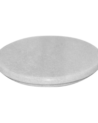 White Marble Chakla with belan