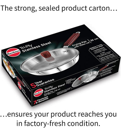 Hawkins Tri ply Frying Pan 24 Cm