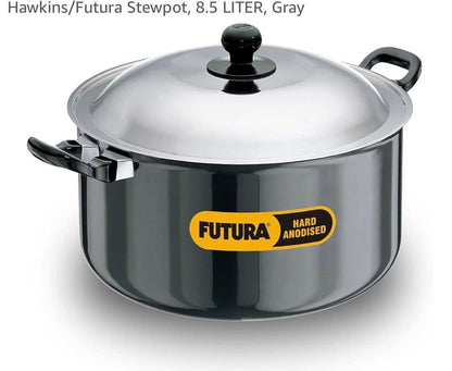 Hawkins/Futura Stewpot, 8.5 LITER, Gray