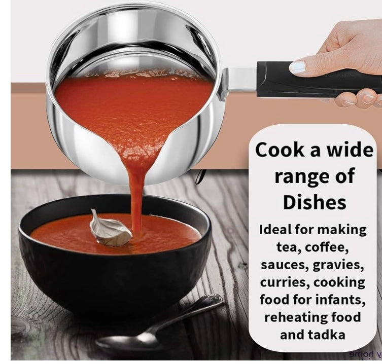 Hawkins Stainless Steel Tpan 1.5L with Glass lid
