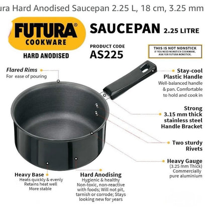 Futura Saucepan 2.25 Lts