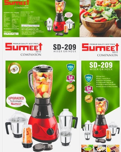 SUMEET Mixer Grinder SD-209